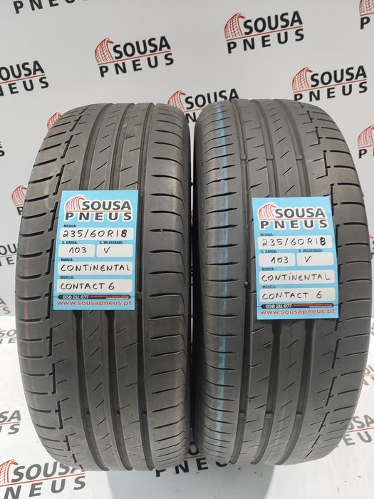 2 pneus como novos 235-60R18 Continental - Oferta dos Portes