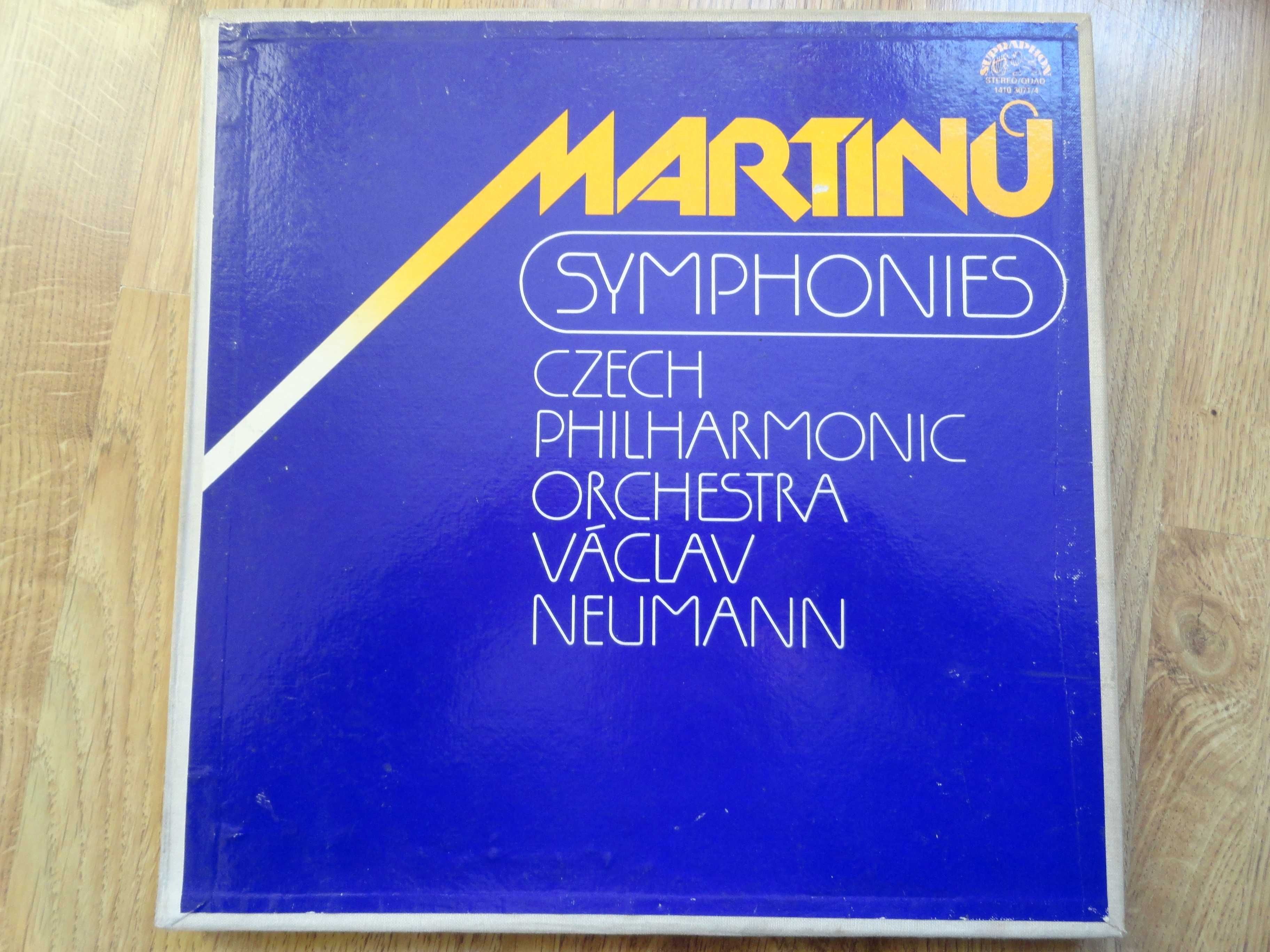 MARTINU 4 LP 6 symfoni i inne utwory -rzadkość