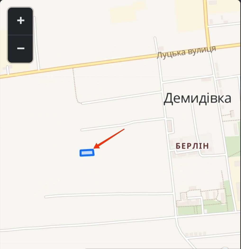 Земельна ділянка під забудову