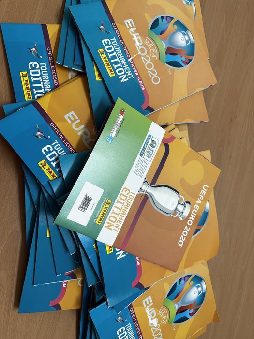 Cadernetas Panini Euro 2020 Tournament edition