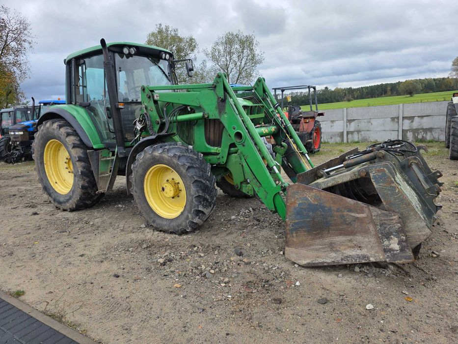 John deere 6520 tuz,wom,ładowacz