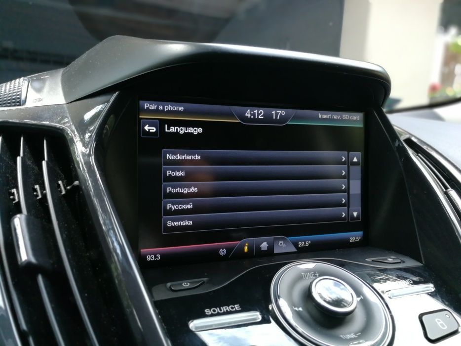 Polskie menu Ford Sync2 Sync3 nawigacja kodowanie USA EU dojazd!!!