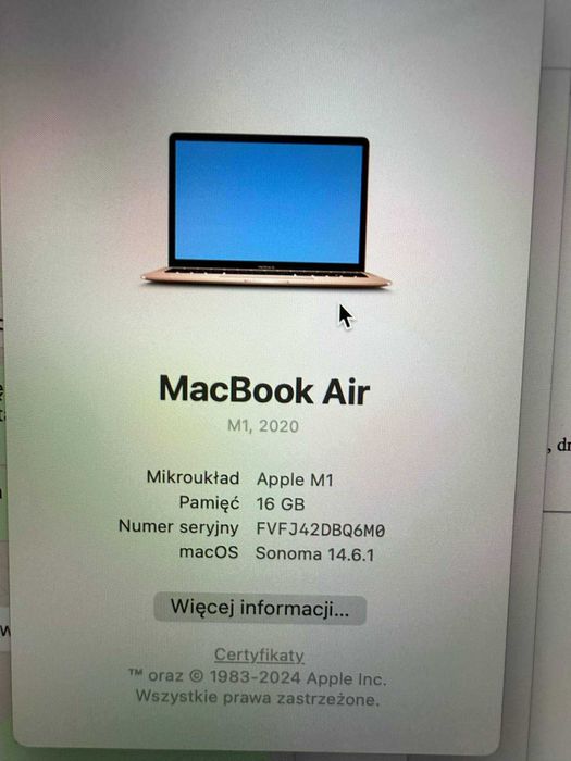 MacBook Air M1 16GB RAM
