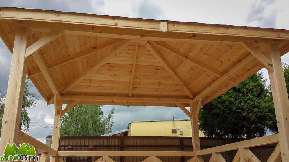 altana ogrodowa altanka drewniana HIT WIKI 3x3