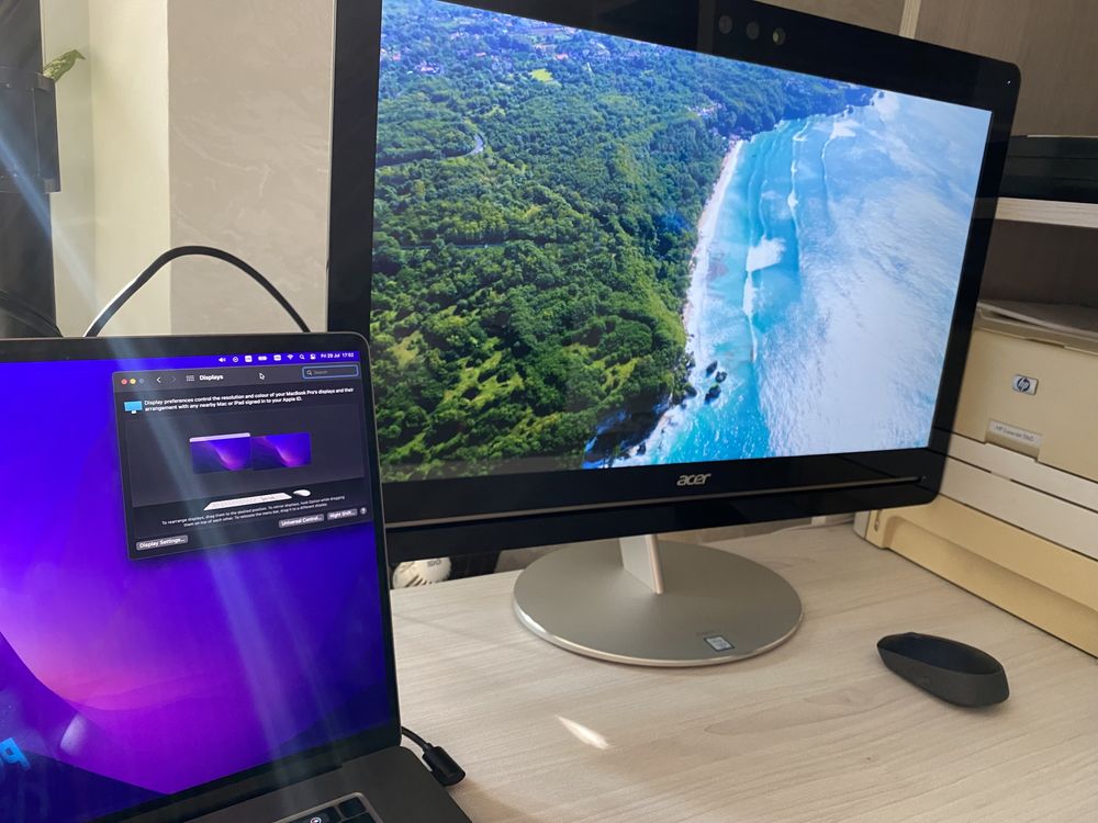 Моноблок сенсорный 23,8” Acer Aspire U5-710 (Core i5)