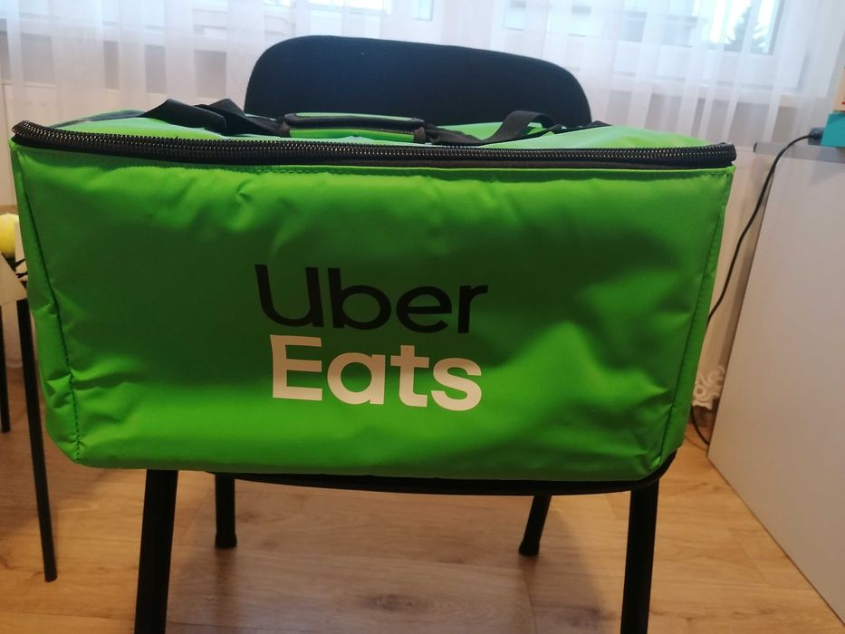 Torba samochodowa na dostawę kurierską; Uber Eats, Glovo itp.