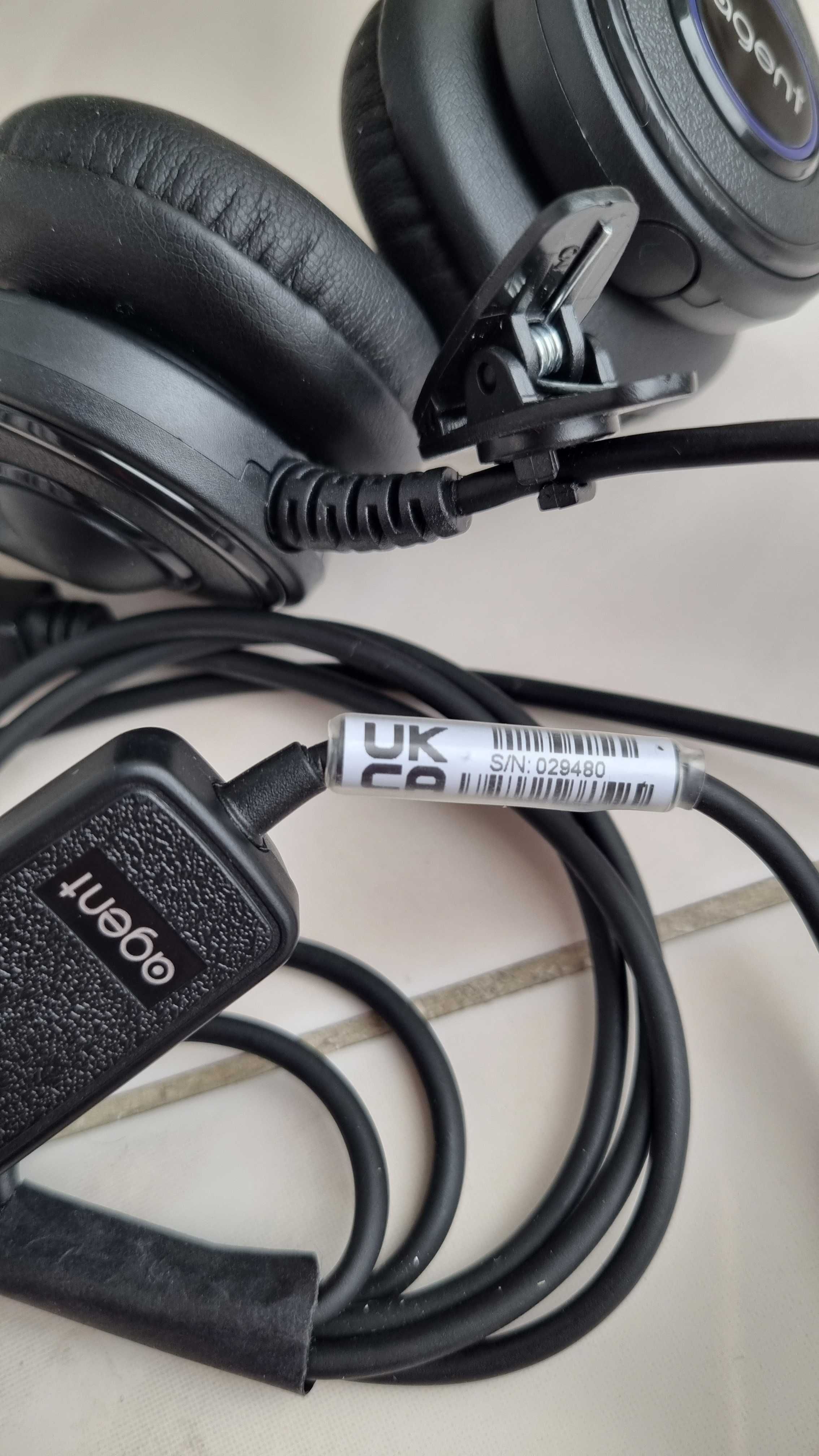 Гарнітура USB бінауральна Agent AU-40.