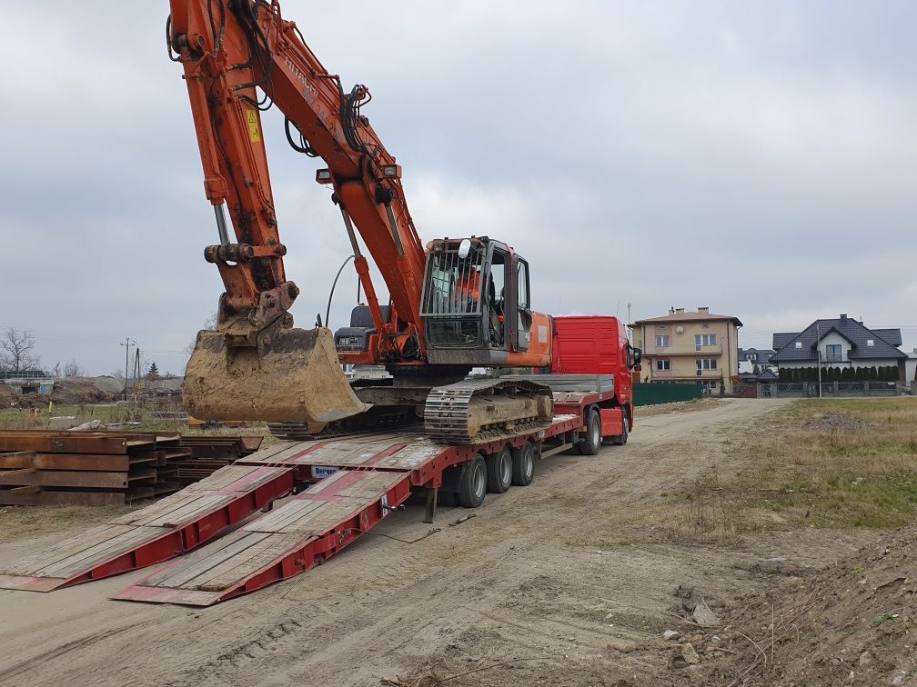 Rozbiórki budynków,  wyburzenia, wywóz gruzu, koparka z młotem