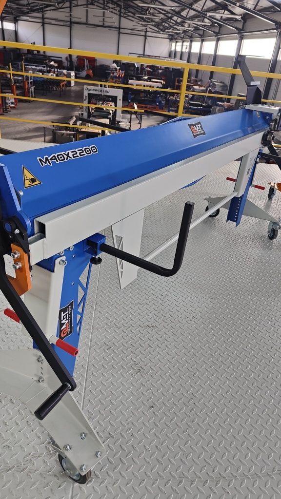 Zaginarka dekarska Giętarka do blachy 2m Zginarka Krawędziarka M40x220
