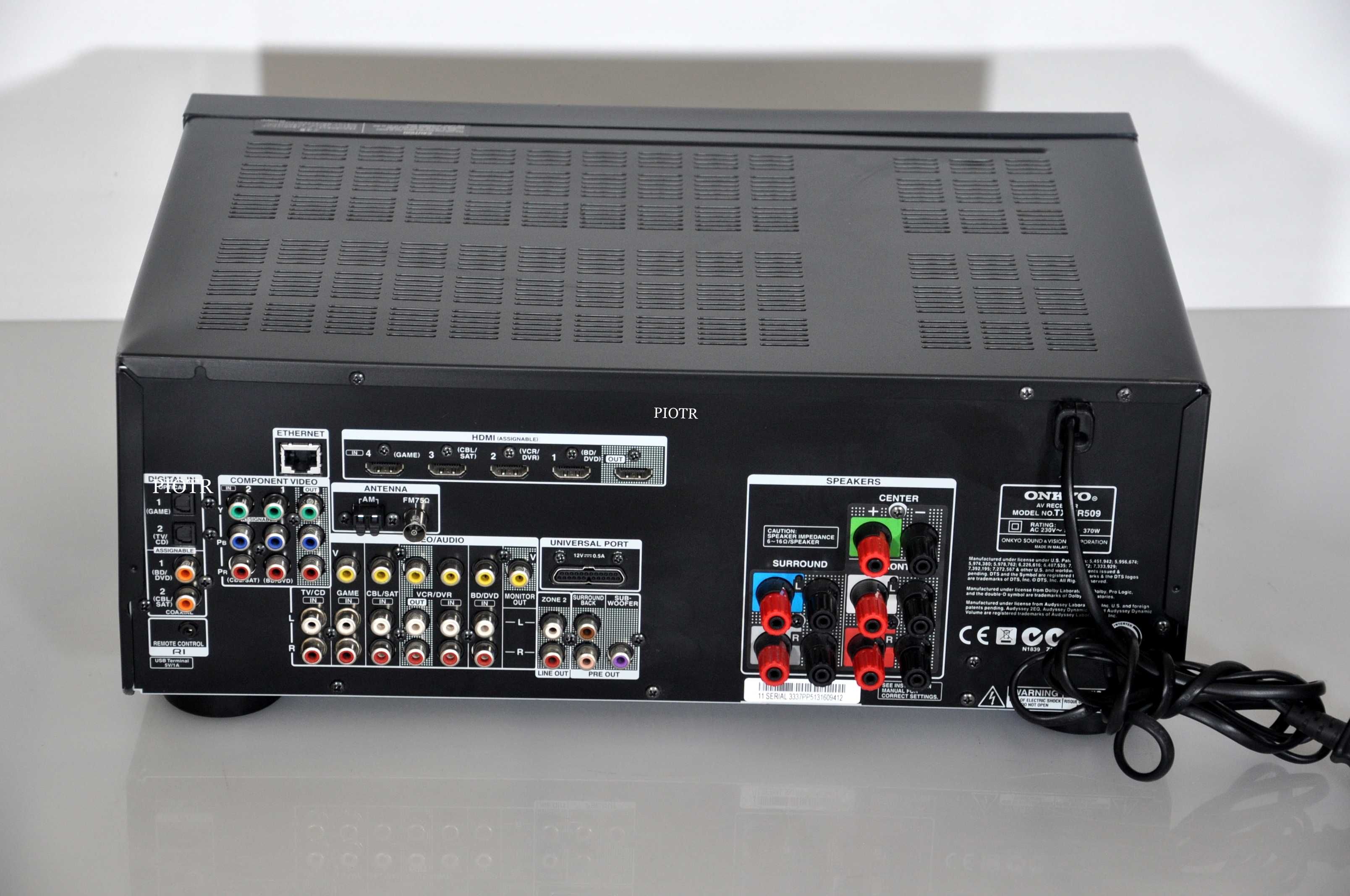 Amplituner ONKYO TX-NR509  sprawny, zadbany.