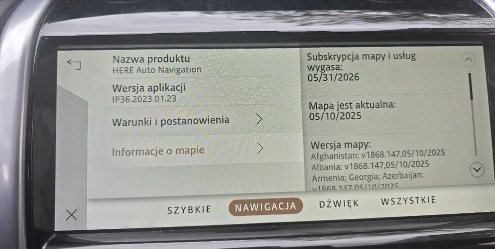 Konwersja USA/EU Jaguar Land Rover Aktywacja Android AutoCarplay MAPY