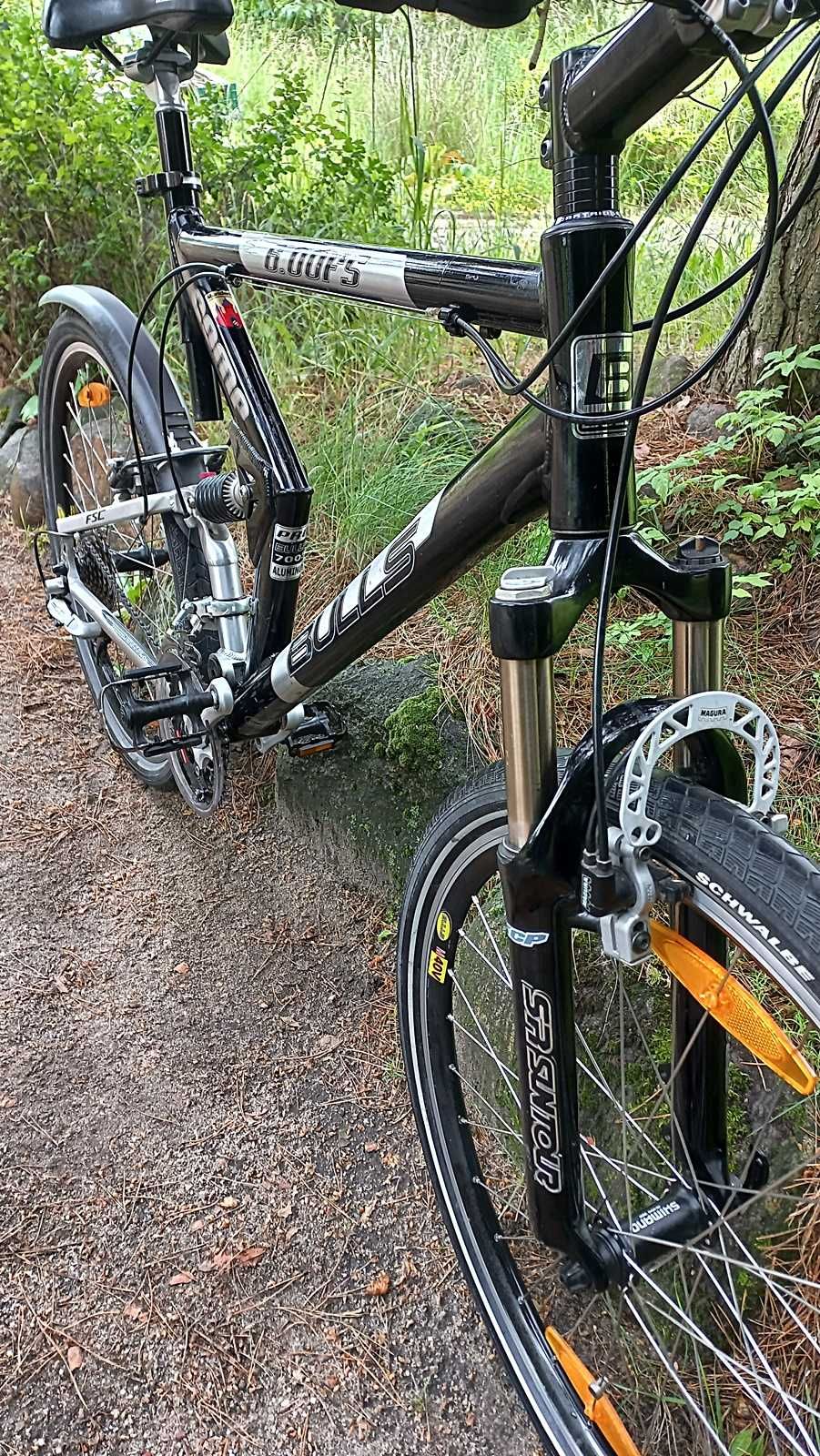 Alu Rower Górski Mtb Bulls 6.00 FS FSC Comp 3x9 Deore XT Sr Suntour 26