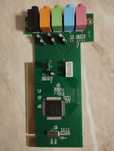 Внутрішня PCI звукова карта 5.1 для ПК (C-MEDIA 8738)