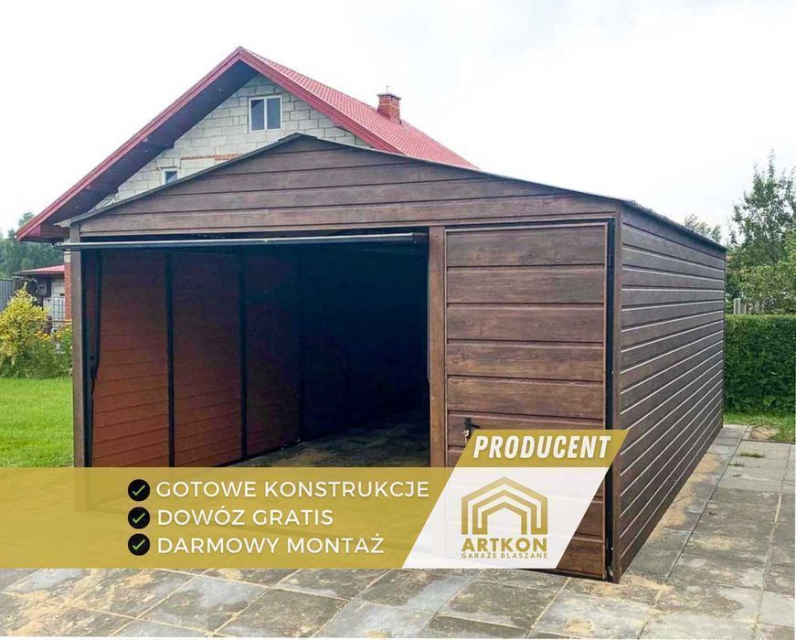 Garaż blaszany | Garaz blaszany | Blaszak | Garaże blaszane Na wymiar