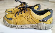 Półbuty skórzane Krisbut Young Street Fashion jak Mustang sneakersy