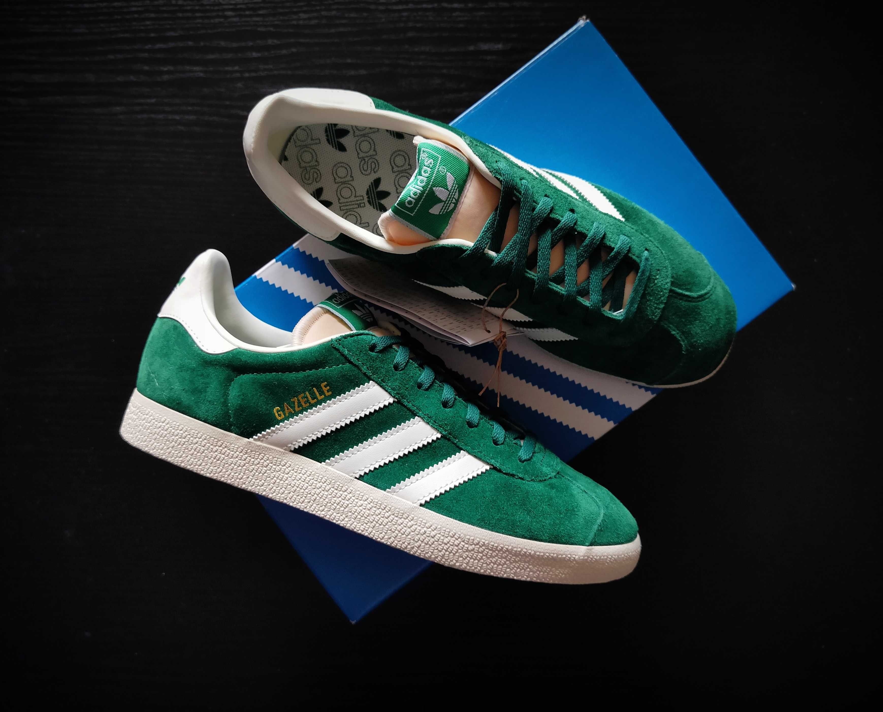 Adidas Gazelle - Dark Green r. 40 2/3 SNEAKERS