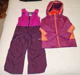 Fato ski criança menina (3-4 anos)