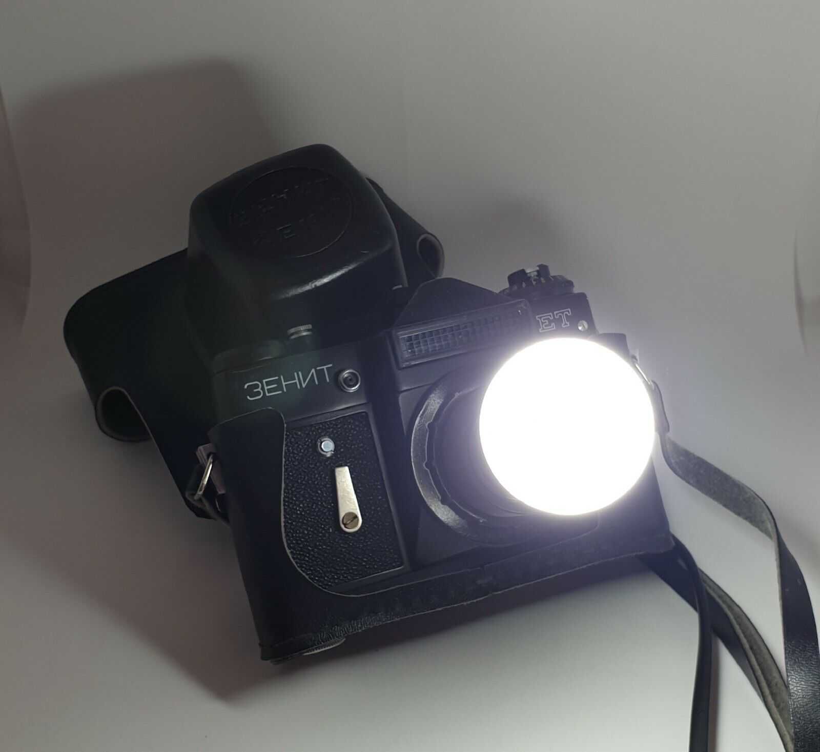Винтажный Фотоаппарат Zenit ET Зенит ЕТ Светильник в стиле лофт