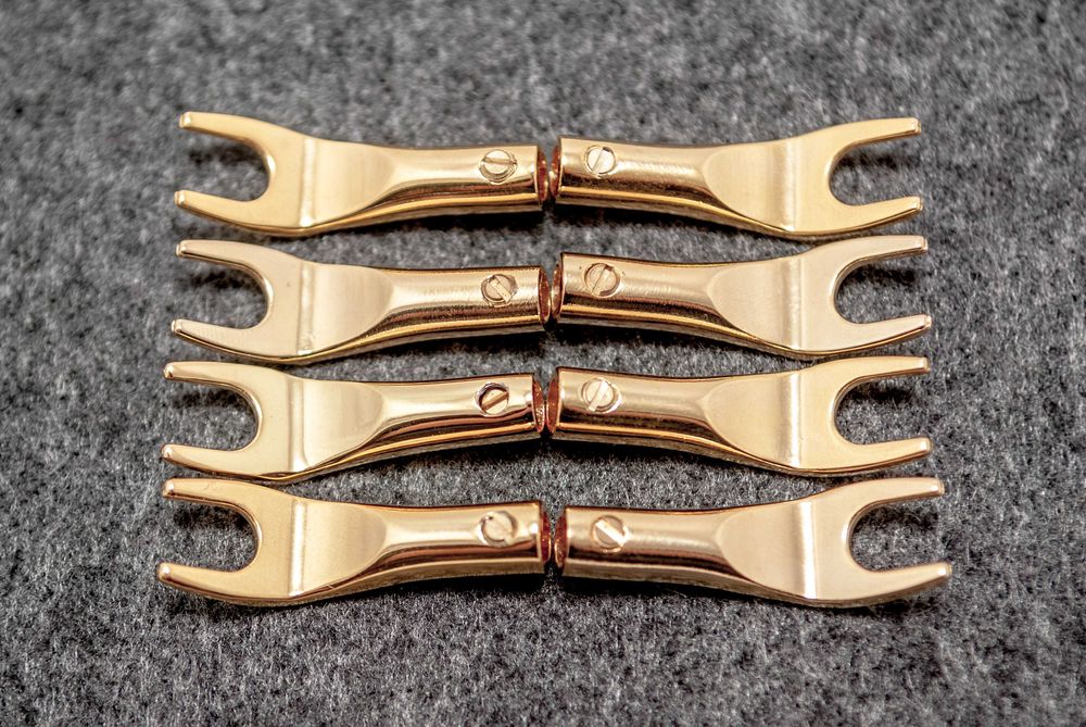 коннекторы лопатки и бананы, прокладки