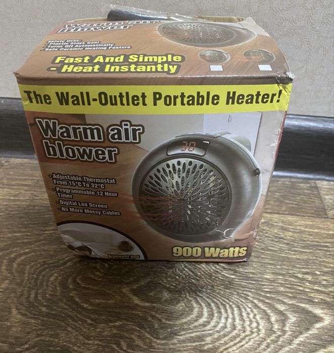 Обогреватель с пультом управления,обігрівач