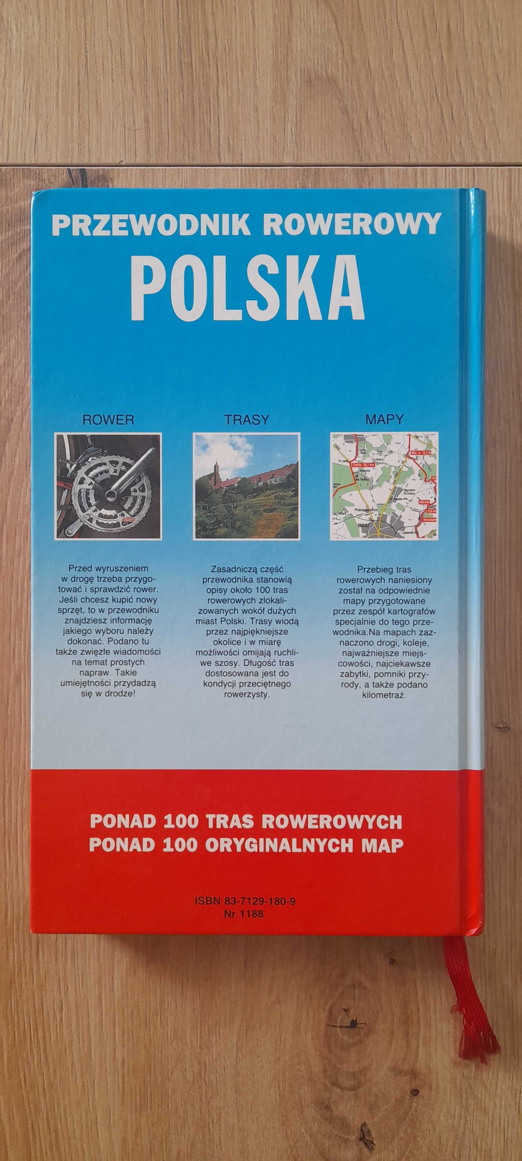 Przewodnik Rowerowy Polska - wydanie z 1995 roku