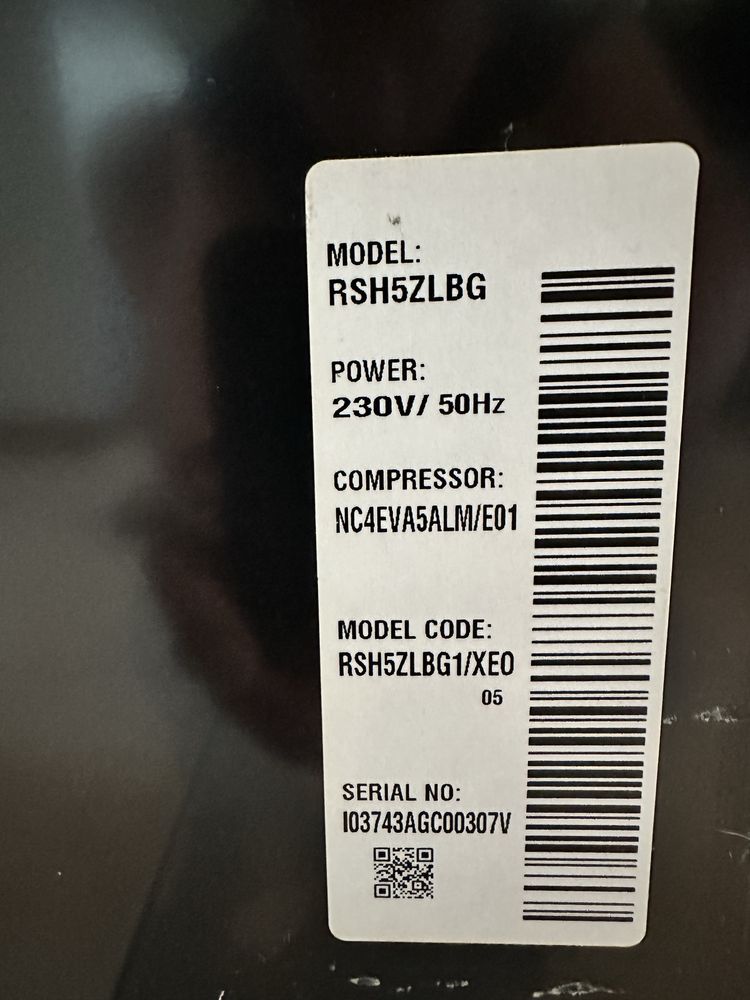 Lodowka Samsung Side by Side RSH5ZLBG