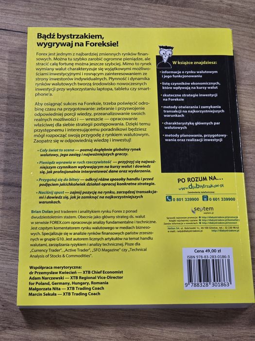 Książka Inwestycje walutowe dla bystrzaków - wydanie II