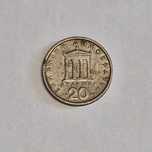Moneta 20 drachm Grecja 1984