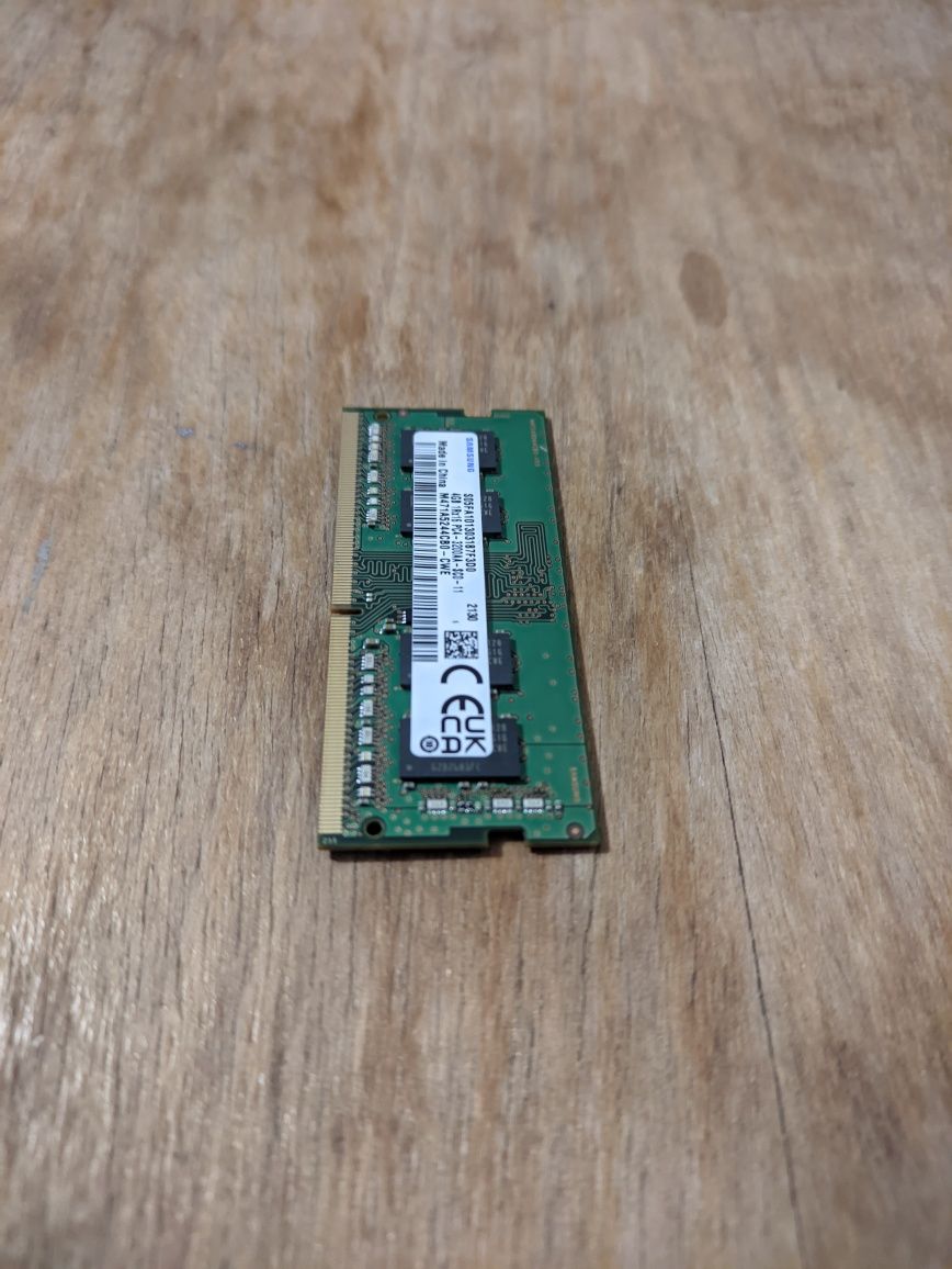 Samsung 4 ГБ SODIMM DDR4 3200 МГц (для ноутбуків)