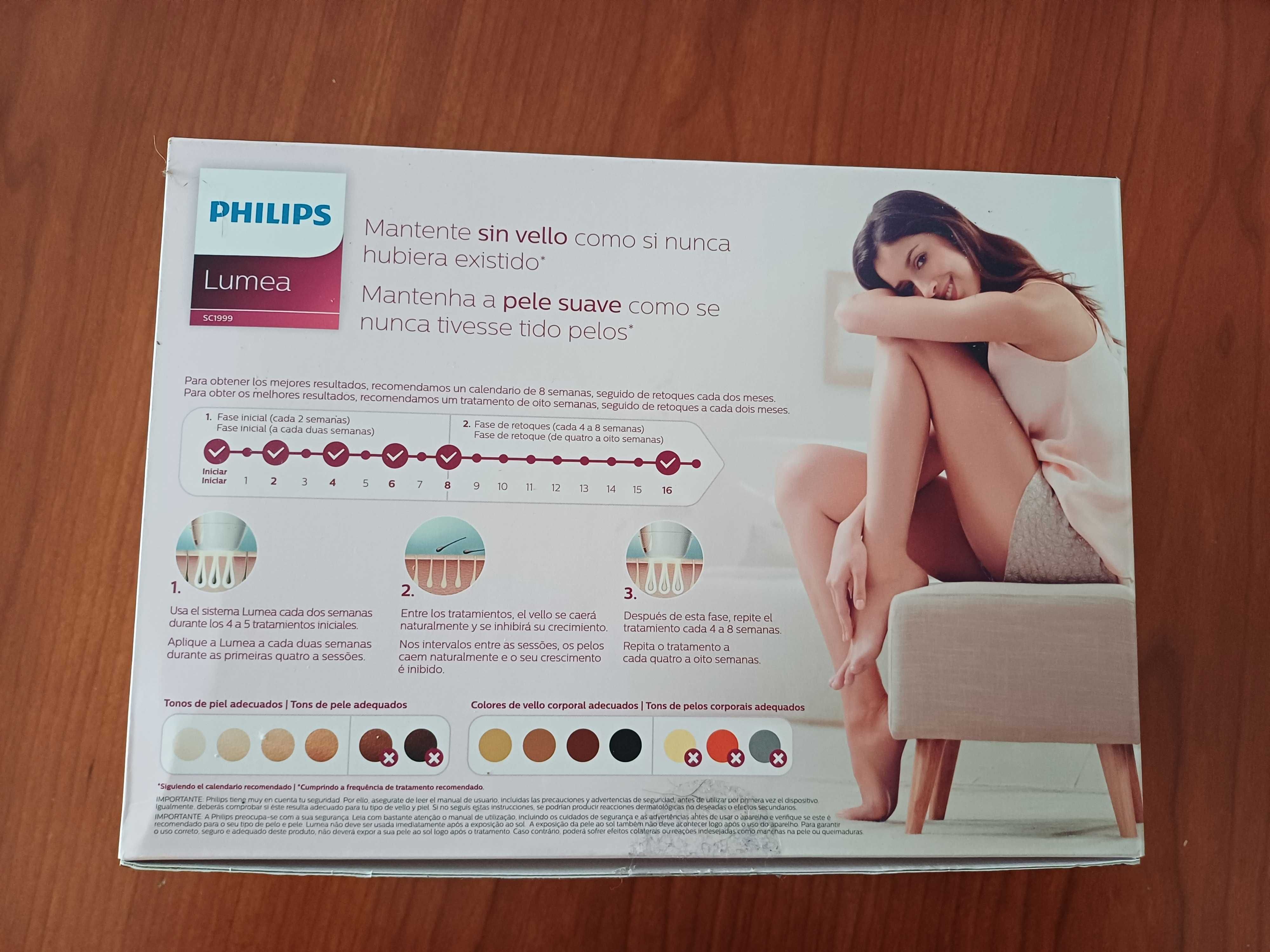 Depiladora Luz Pulsada - PHILIPS Lumea IPL Série 7000 Advanced (usado)