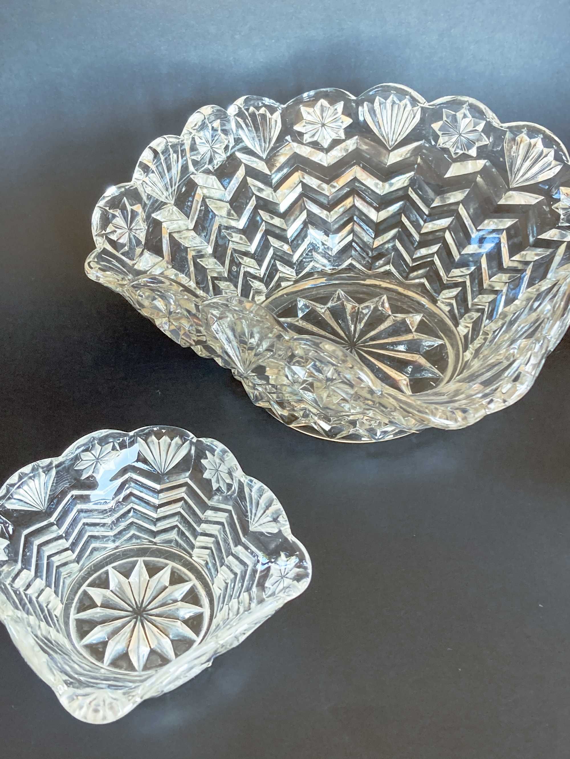 Conjunto de taças de vidro de sobremesa