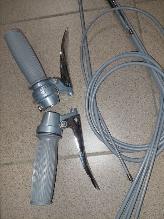 Zestaw naprawczy romet komar manetki+linki romet komar sztywniak Żak