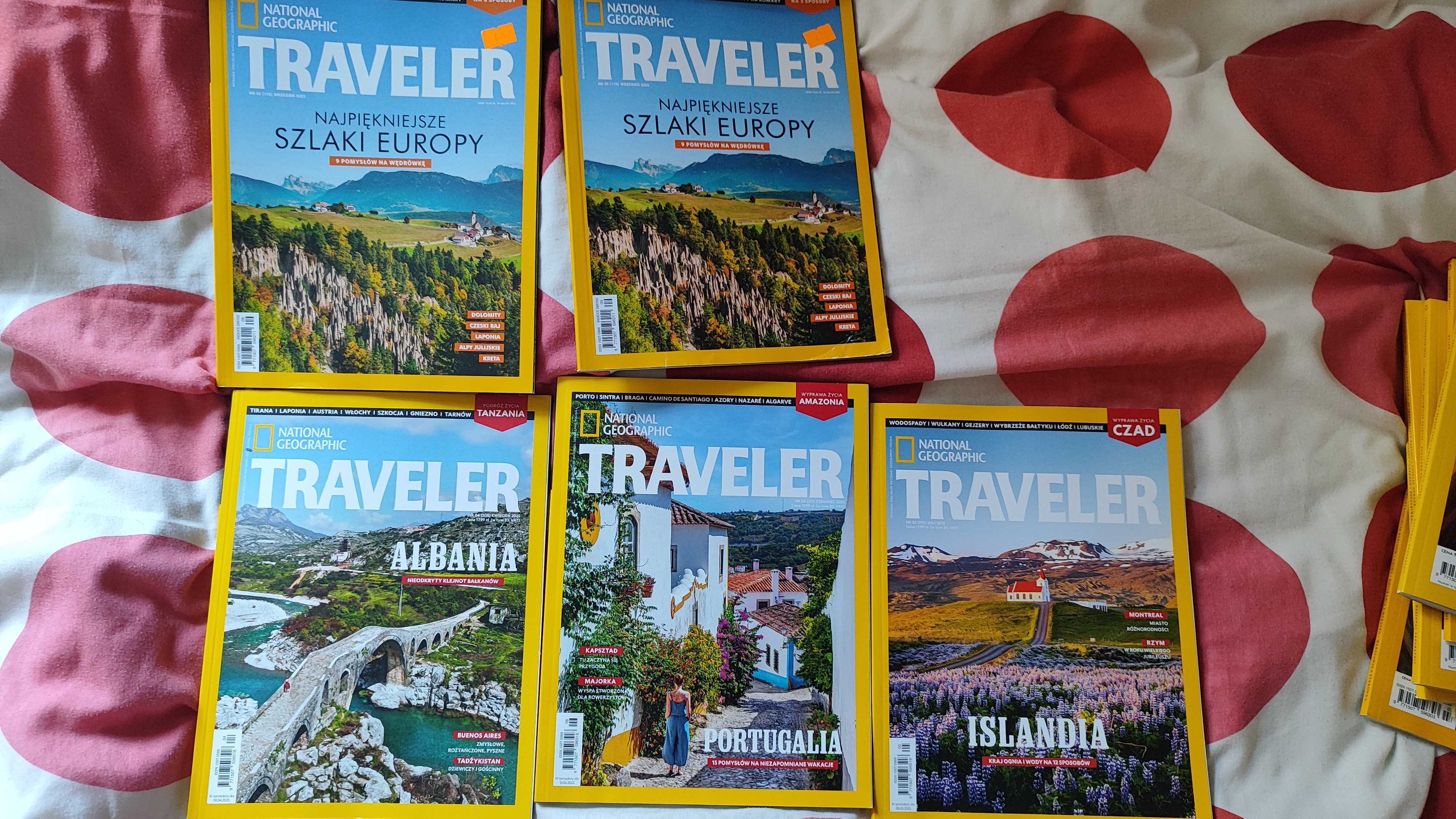 National Geographic 4 gazetki komplet