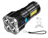 Світлодіодний LED-ліхтарик (USB, бічний ліхтар, 4 режими)