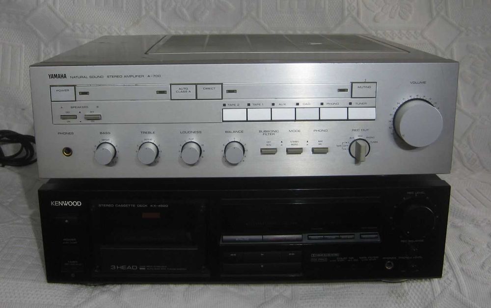 Yamaha A-700 Class A potężny wzmacniacz 2x120W mocny sprawny oryginał