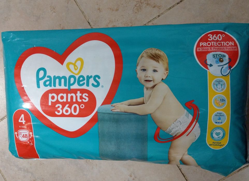 Pampers pants 4 підгузки трусіки