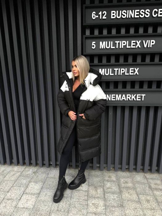 Зимовий жіночій пуховик