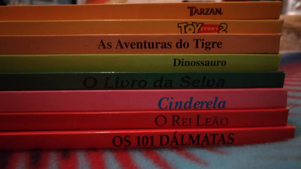 Livros de coleção da Disney