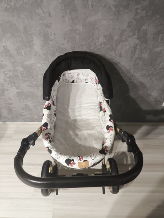 Wózek Baby Merc Faster 3 czarno złoty