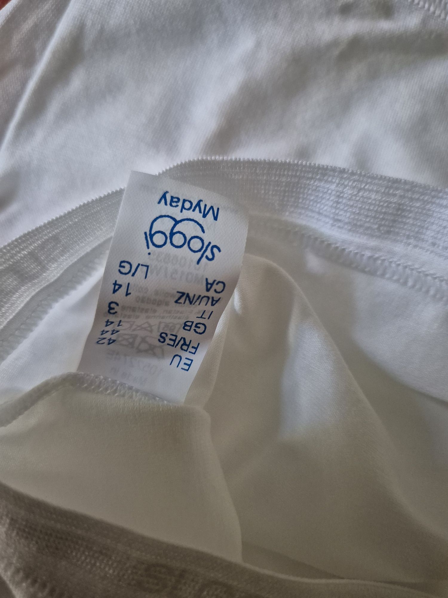 2pack bokserki białe sloggi r. 42 nowe