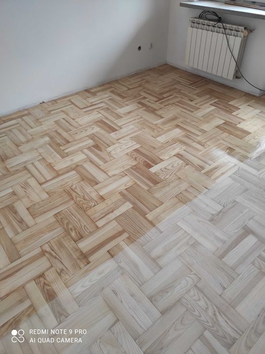 Cyklinowanie parkietów