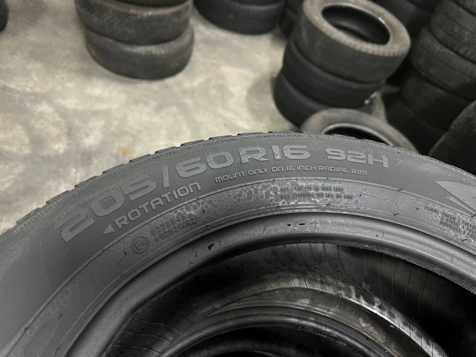 Автошини зимові NOKIAN 205/60/16 (4шт) Резина,Колеса,Гума,Скати,Шини