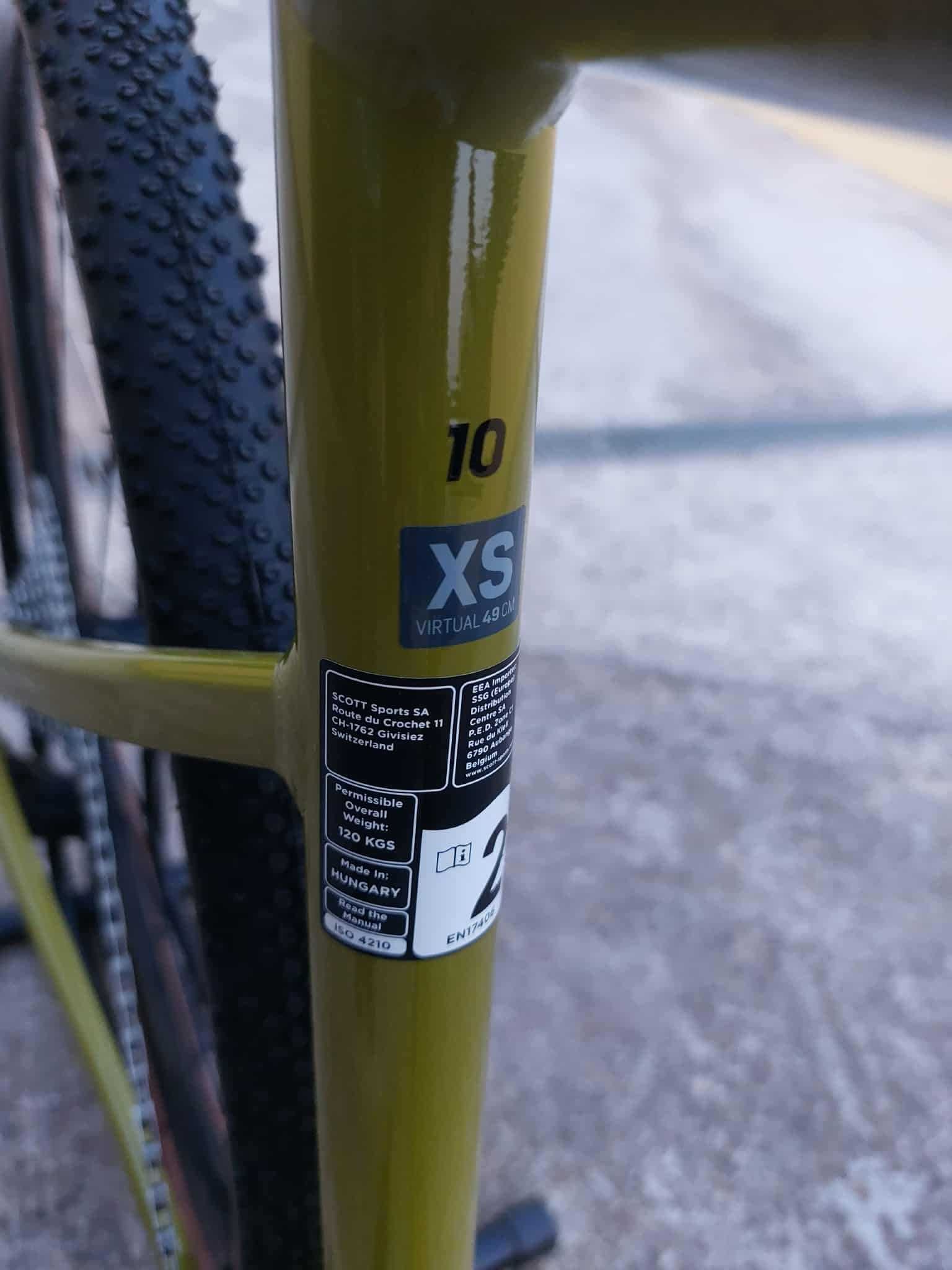 Scoot Speedster gravel 10, tamanho xs, sram rival electrónico