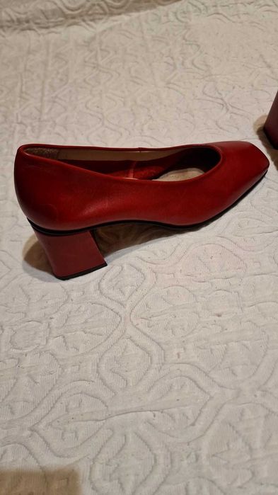 Sapatos Hispanitas - Pele Vermelho