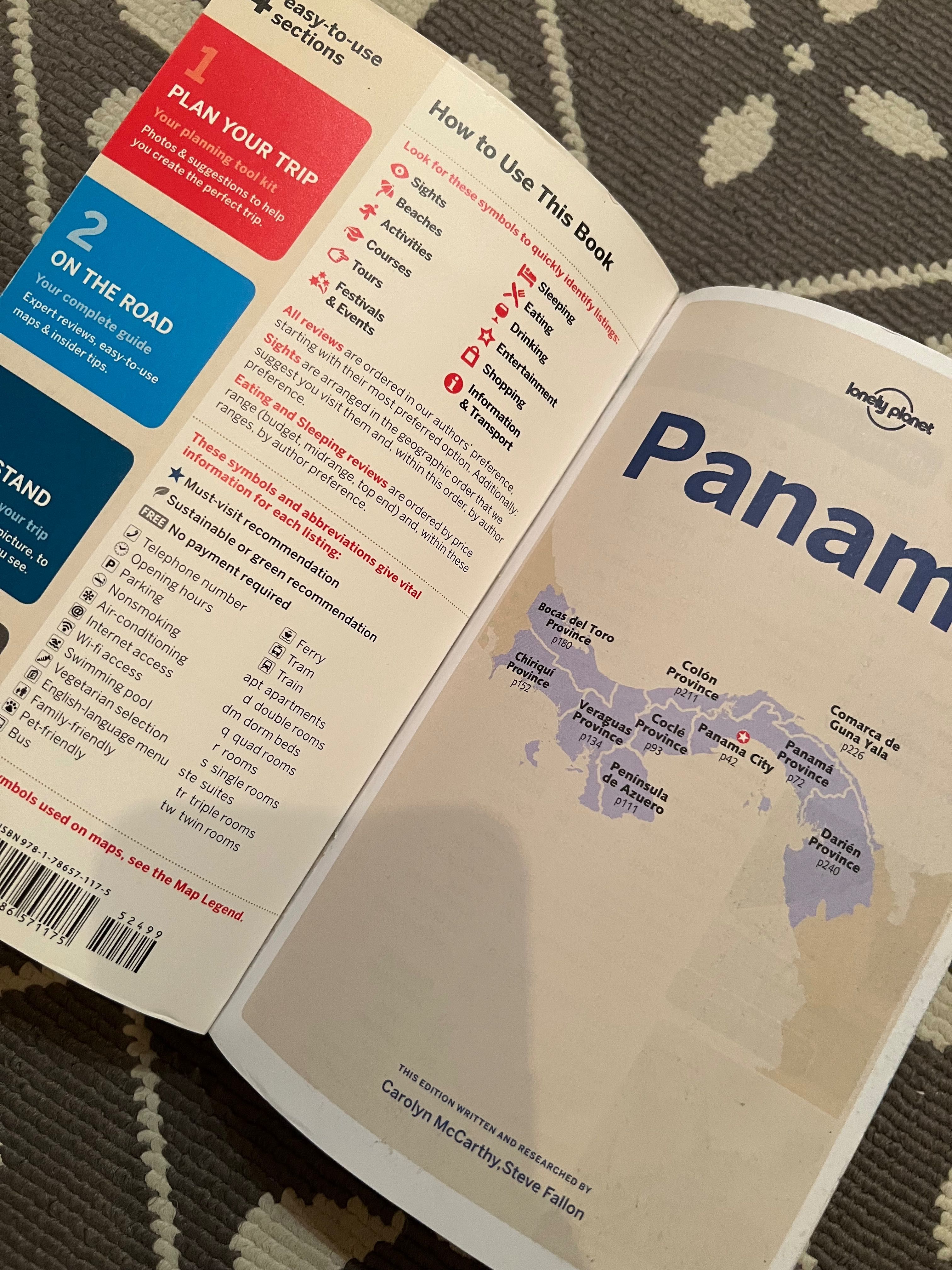 Panama Lonely Planet przewodnik