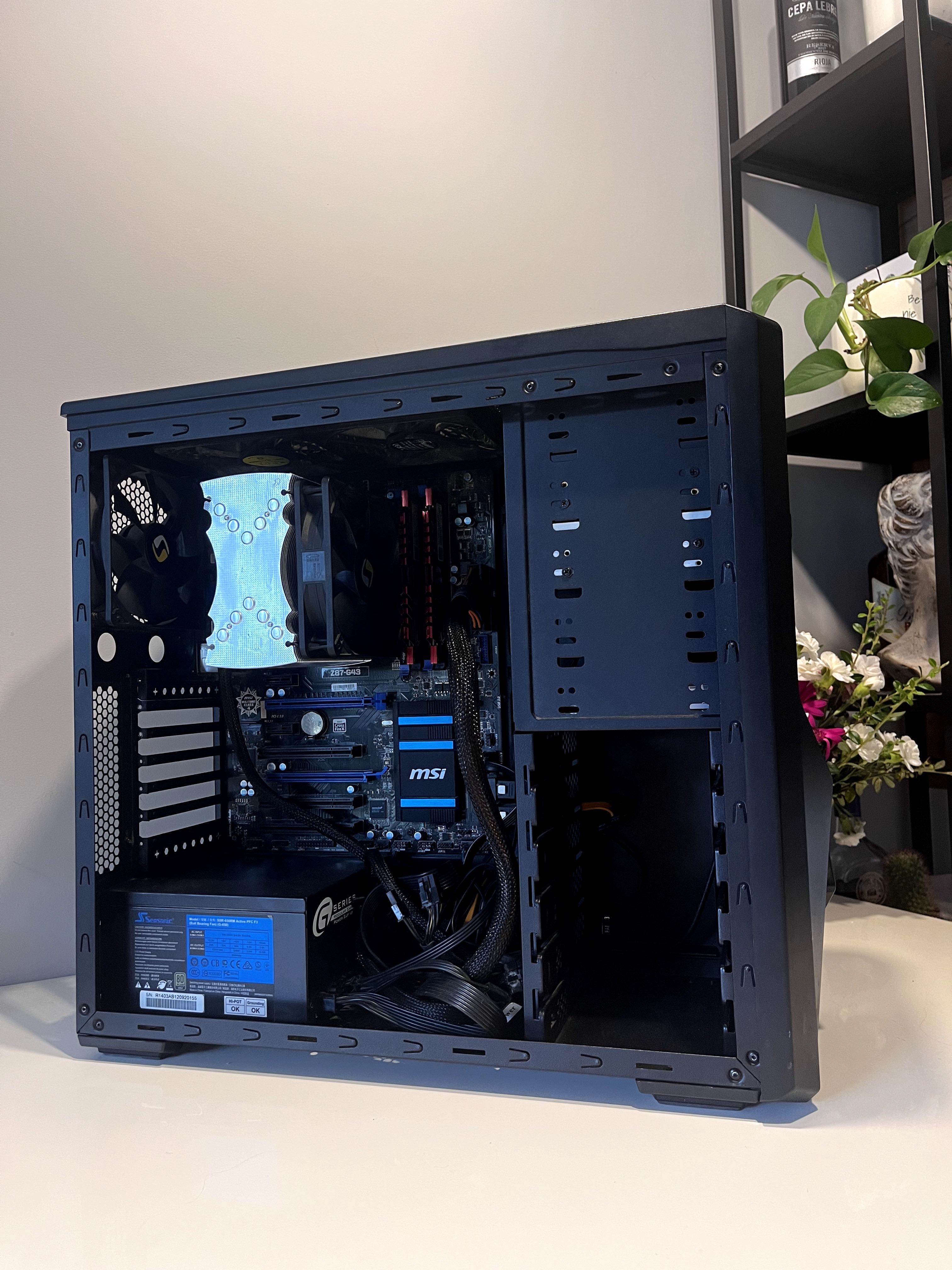 Komputer biurowy, i5-4570, 8GB RAM, dyski SSD 250GB, MSI Z87-G43