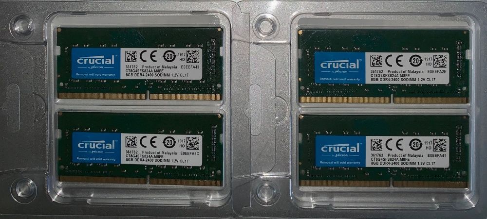 RAM 2x8GB PC4 17000 19200 21300 25600 DDR4 2133 2400 2666 3200 sodimm