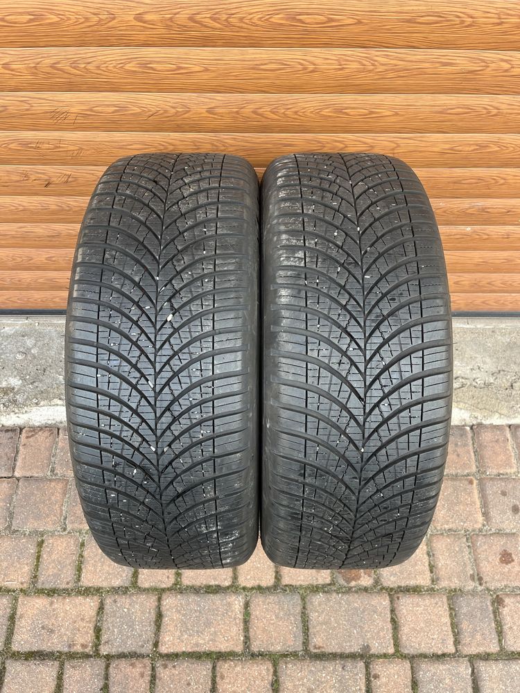 235/55/18 Goodyear 2 opony całoroczne 7.35mm 2023r wysyłka!