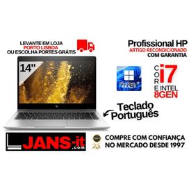 HP 840 G6 - Core i7-8550u|8GB|SSD 256GB|14