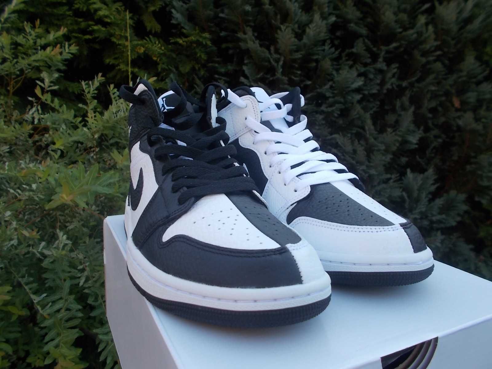 (r. Eur 42) NIKE Air Jordan 1 Mid Split Black White DR0501,-101